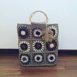 borsa juta granny squares